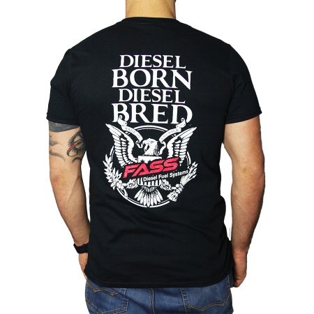 Tshirt - diesel born, diesel bred
