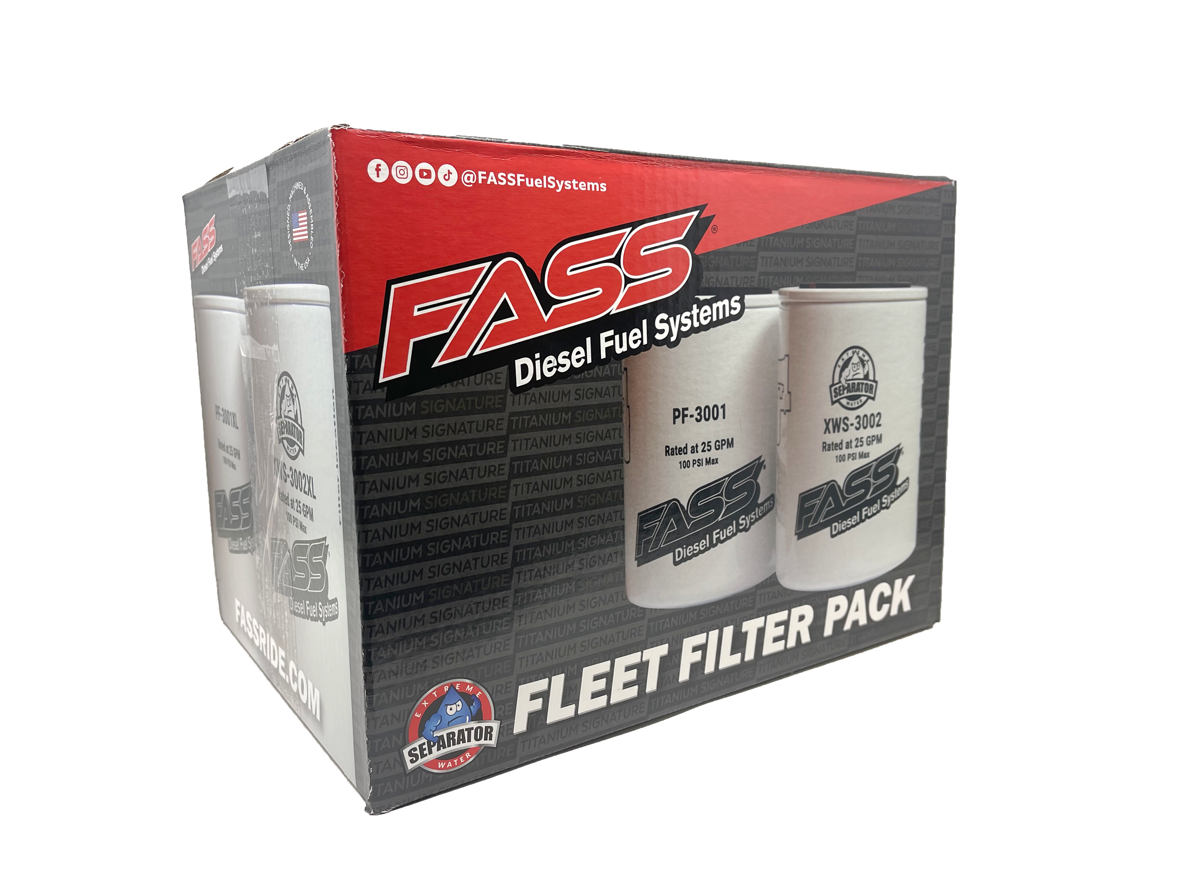superficial Min Tender FASS Fuel Systems Fleet Filter Pack (FLP3000) - FASS Diesel Fuel Systems