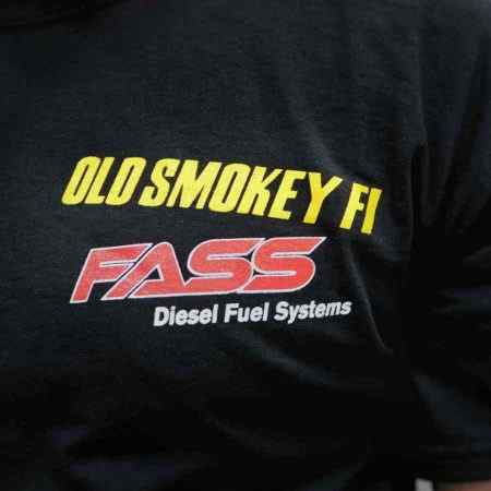 Old Smokey Chest T-Shirt Front